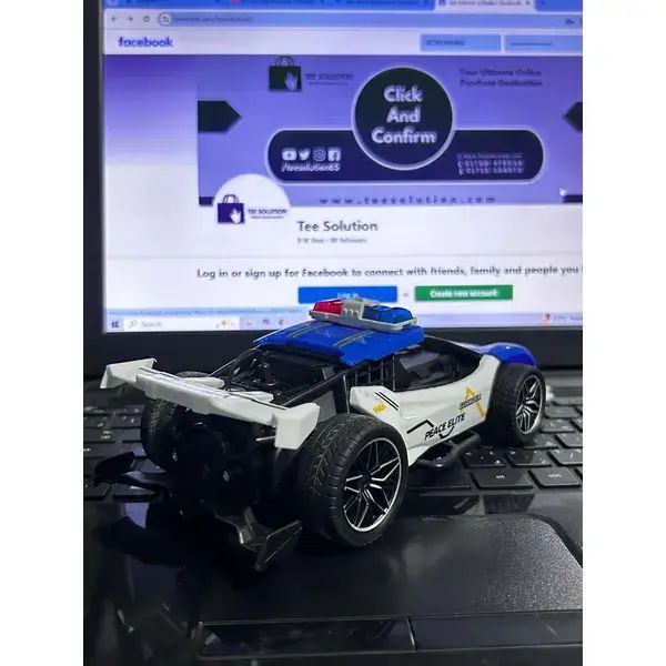 Remote Control And Rechargable Police Car - Image 5